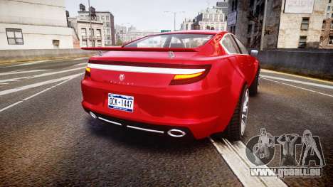 GTA V Ocelot Jackal liberty city plates pour GTA 4
