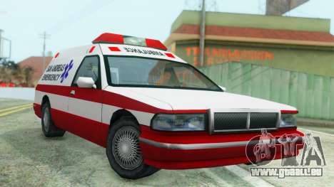 Premier Ambulance pour GTA San Andreas