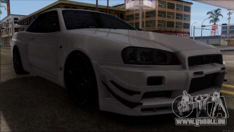 Nissan Skyline GT-R34 pour GTA San Andreas