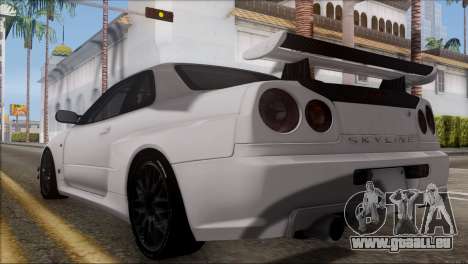 Nissan Skyline GT-R34 pour GTA San Andreas