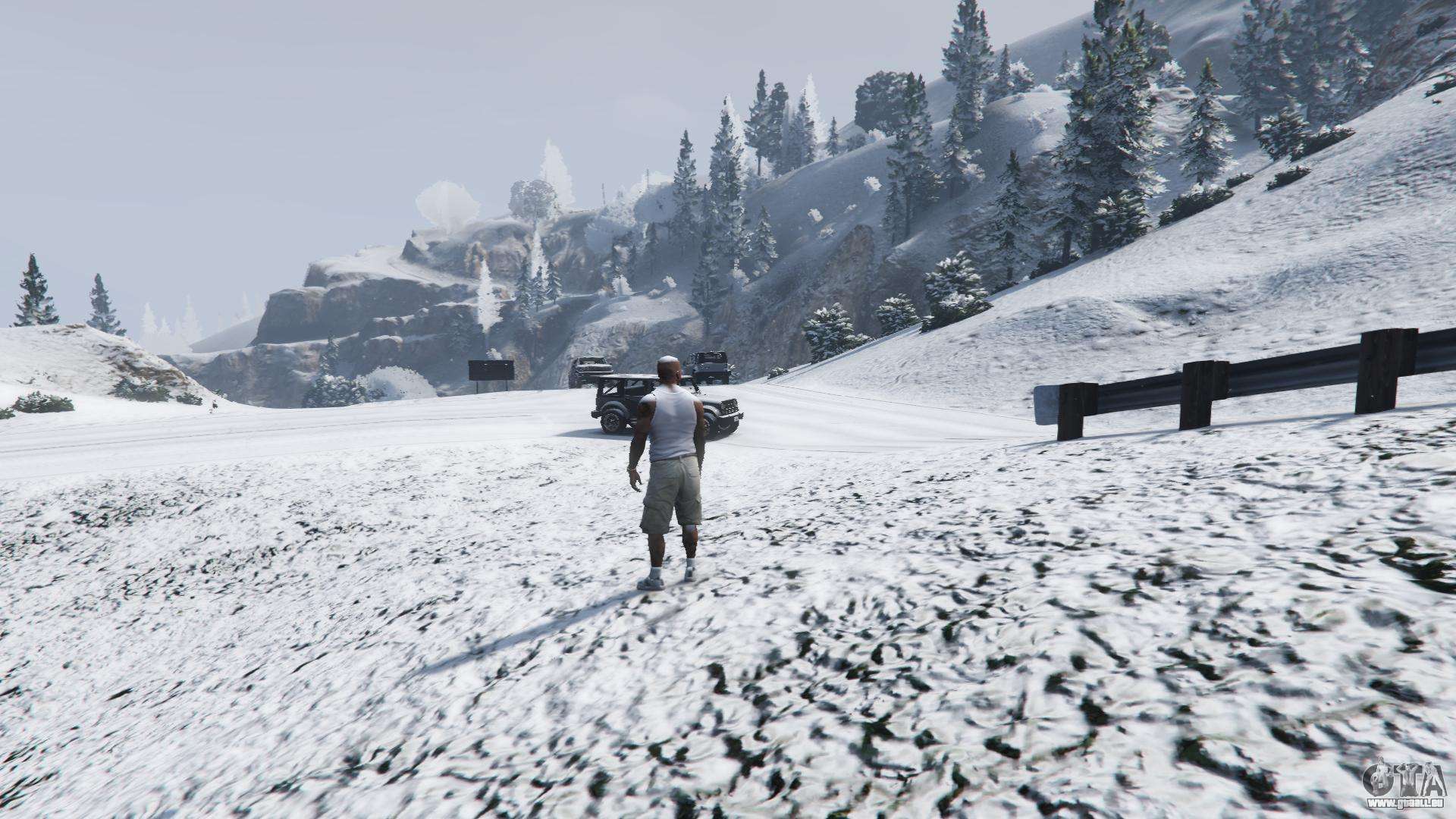 Are there snow in gta 5 фото 49