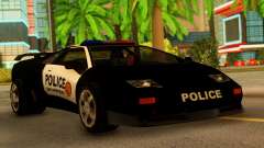 Lamborghini Diablo Police SA Style für GTA San Andreas