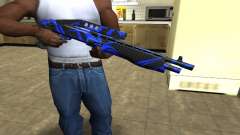 Blue Lines Combat Shotgun für GTA San Andreas