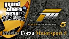 Physics from Forza Motorsport 5 für GTA San Andreas