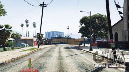 Affichage de l'emplacement du lecteur v1.06 pour GTA 5