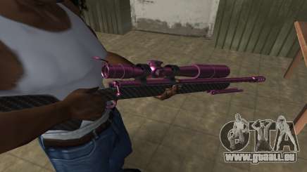 Purple Sniper Rifle für GTA San Andreas