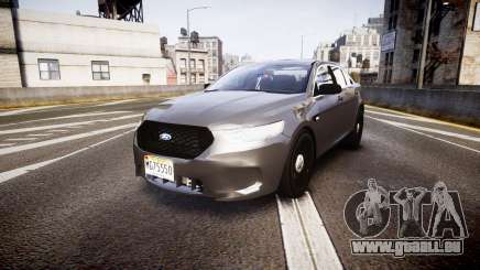 Ford Taurus 2010 Unmarked Police [ELS] pour GTA 4