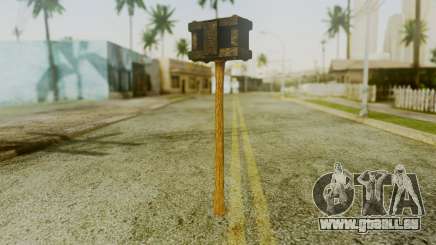 Bogeyman Hammer from Silent Hill Downpour v1 für GTA San Andreas