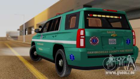 SACFR 2015 Tahoe v1 für GTA San Andreas