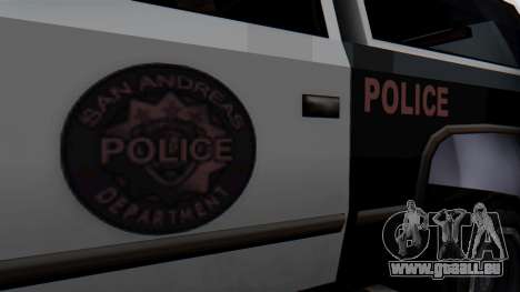 Police Ranger with Lightbars pour GTA San Andreas