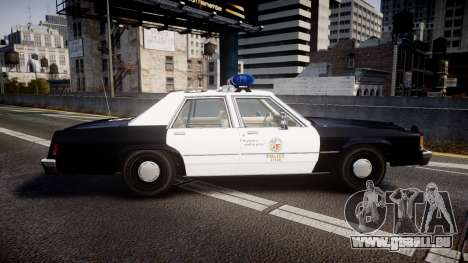 Ford LTD Crown Victoria 1987 LAPD [ELS] für GTA 4