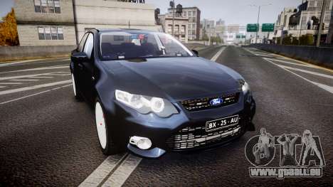 Ford Falcon FG XR6 Unmarked Police [ELS] v2.0 pour GTA 4