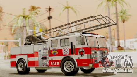 SAFD Fire Lader Truck Flat Shadow für GTA San Andreas