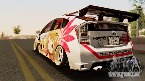 Toyota Prius JDM 2011 Itasha für GTA San Andreas