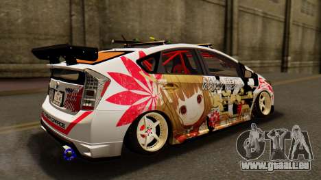 Toyota Prius JDM 2011 Itasha pour GTA San Andreas