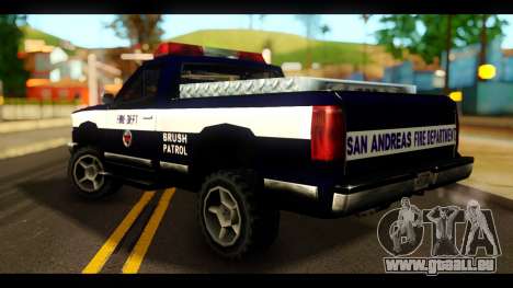 FDSA Brush Patrol Car pour GTA San Andreas
