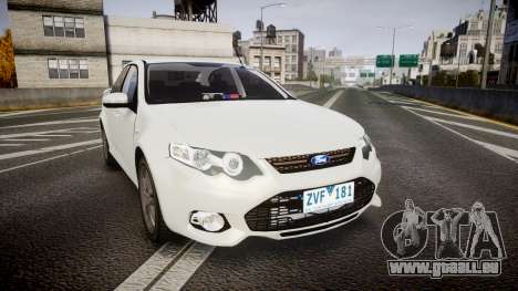 Ford Falcon FG XR6 Turbo Unmarked Police [ELS] pour GTA 4