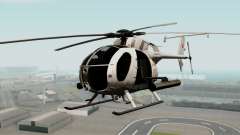 AH-6J Little Bird pour GTA San Andreas