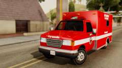 SAFD Ambulance pour GTA San Andreas