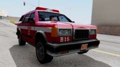 FDSA Fire SUV für GTA San Andreas