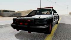 Police SF with Lightbars pour GTA San Andreas