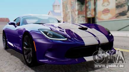 Dodge Viper SRT GTS 2013 HQLM (HQ PJ) für GTA San Andreas