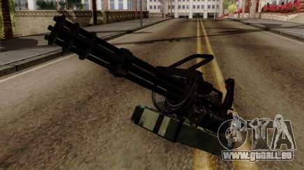 Original HD Minigun pour GTA San Andreas