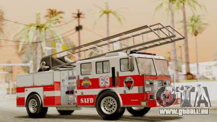 SAFD Fire Lader Truck Flat Shadow pour GTA San Andreas