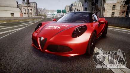 Alfa Romeo 4C 2014 WTCC Safety Car für GTA 4