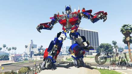 La Statue De Optimus Prime pour GTA 5