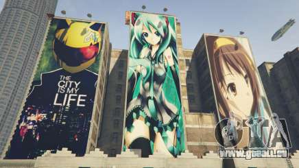 Downtown Anime Mod 1.3 für GTA 5