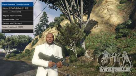 Tuning accessoires pour armes 1.1 pour GTA 5