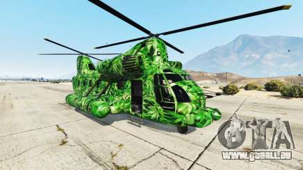 Western Company Cargobob Cannabis pour GTA 5