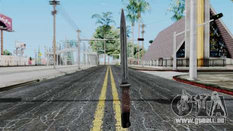 KAR 98 Bayonet from Battlefield 1942 pour GTA San Andreas