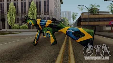 Brasileiro MP5 v2 für GTA San Andreas