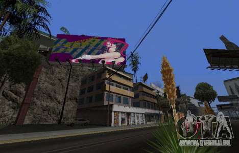 Candy Suxx billboard-Ersatz für GTA San Andreas
