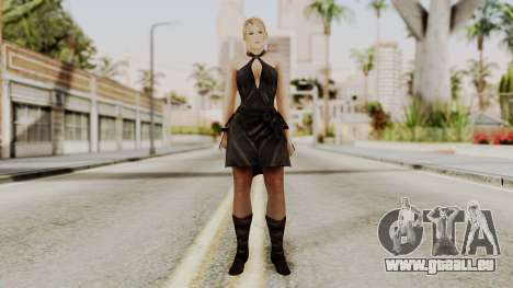 DOA 5 Sarah BlackDress für GTA San Andreas