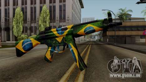 Brasileiro MP5 v2 für GTA San Andreas