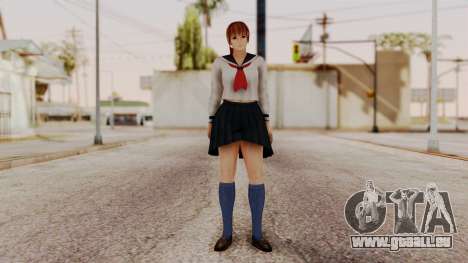 DOA 5 Kasumi School Girl pour GTA San Andreas