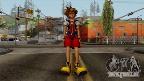 Kingdom Hearts 2 - Sora KH1 Costume für GTA San Andreas