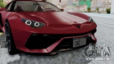Lamborghini Asterion Concept 2015 v2 pour GTA San Andreas