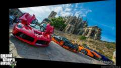 Supercars Loading Screens für GTA 5