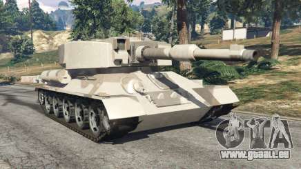 Т-34 personnalisé pour GTA 5
