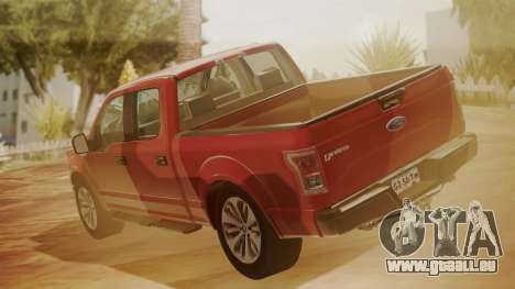 Ford F-150 2015 Stock pour GTA San Andreas