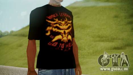 Brock Lesnar Shirt v1 pour GTA San Andreas