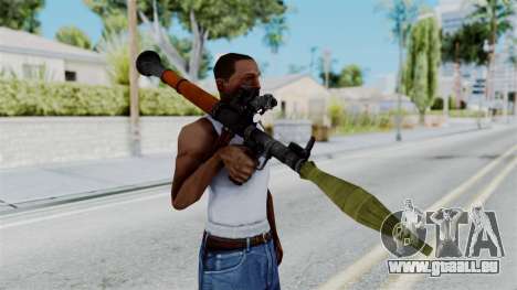 Rocket Launcher from RE6 für GTA San Andreas
