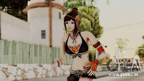 Dynasty Warriors 8 - Bao Sannian Black Costume für GTA San Andreas