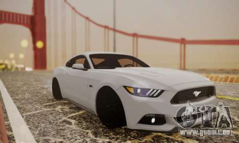 Ford Mustang GT 2015 Stock pour GTA San Andreas