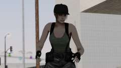 Resident Evil Remake HD - Jill Valentine (Army) pour GTA San Andreas