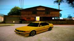 BMW 525tds E34 Russian Taxi für GTA San Andreas